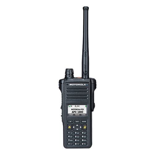 Galeria - RÁDIO PORTÁTIL MOTOROLA  P25 - APX™ 1000